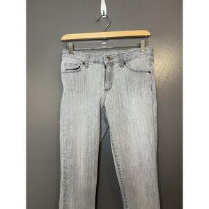 Universal Thread Jeans Womens 6 28R Gray Skinny Mid Rise Stretch Denim Pants